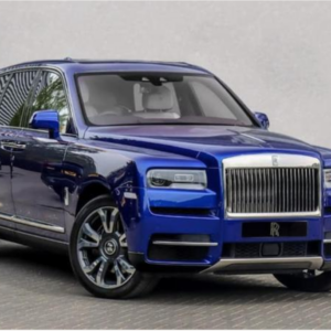 blue rolls royce cullinan, available for bitcoin,