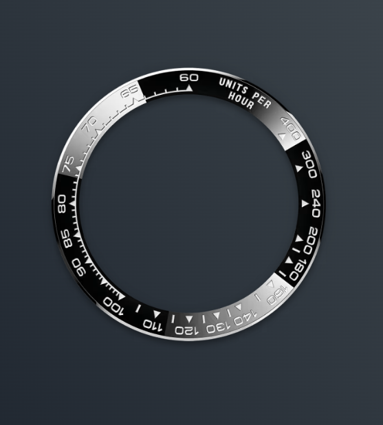 Rolex Cosmograph Daytona bezel