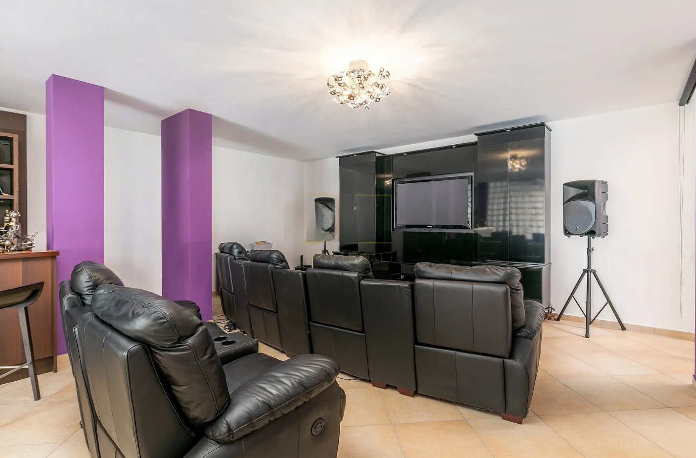 Algarve Villa Home Theater