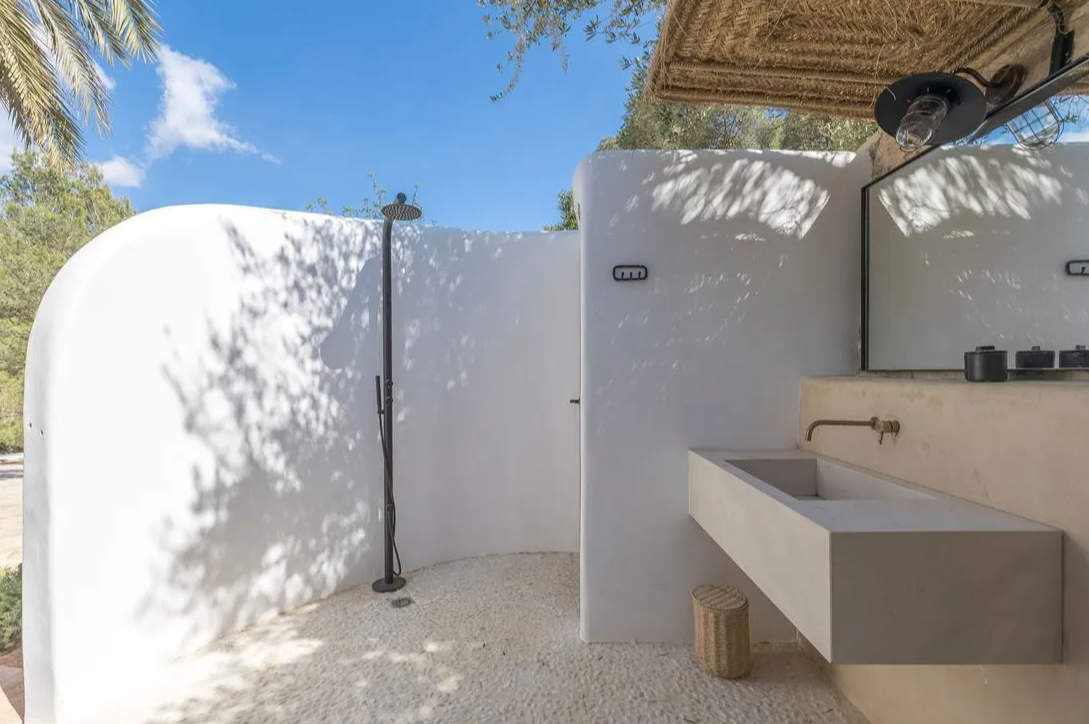 Ibiza Villa Outdoor Shower