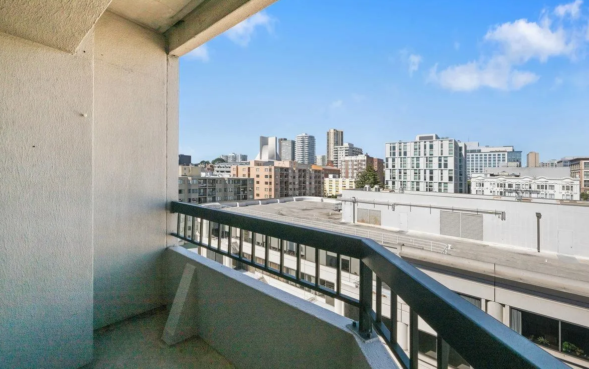 San Francisco Condo Balcony
