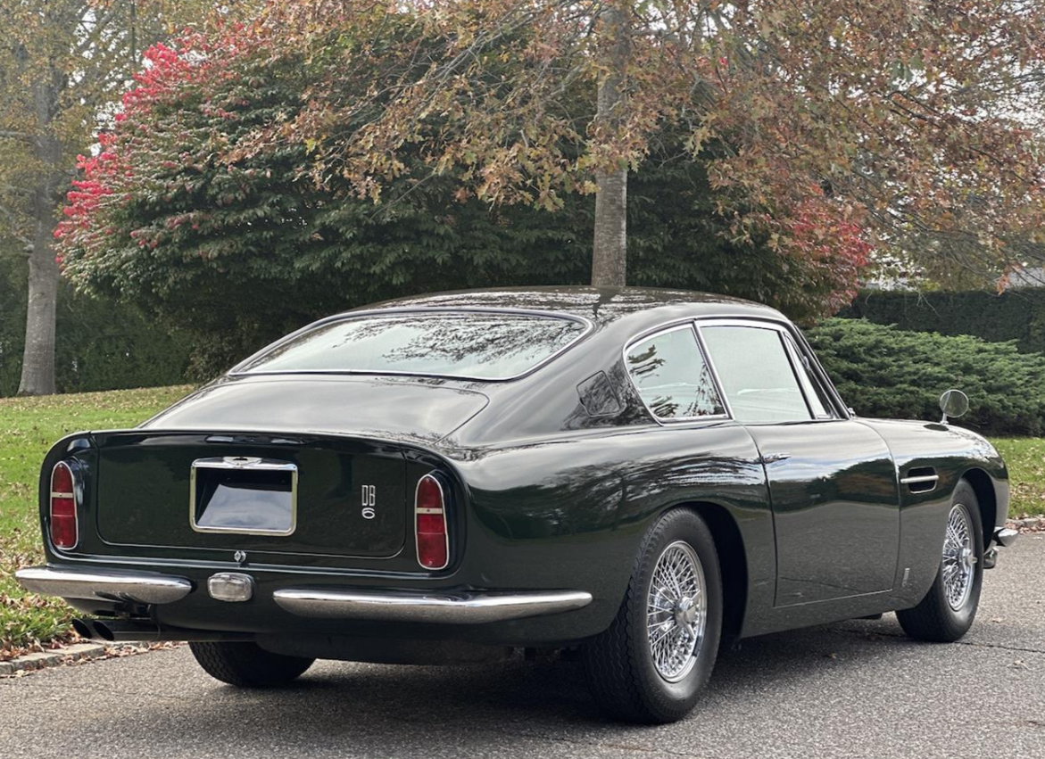 Aston Martin DB6 back side exterior