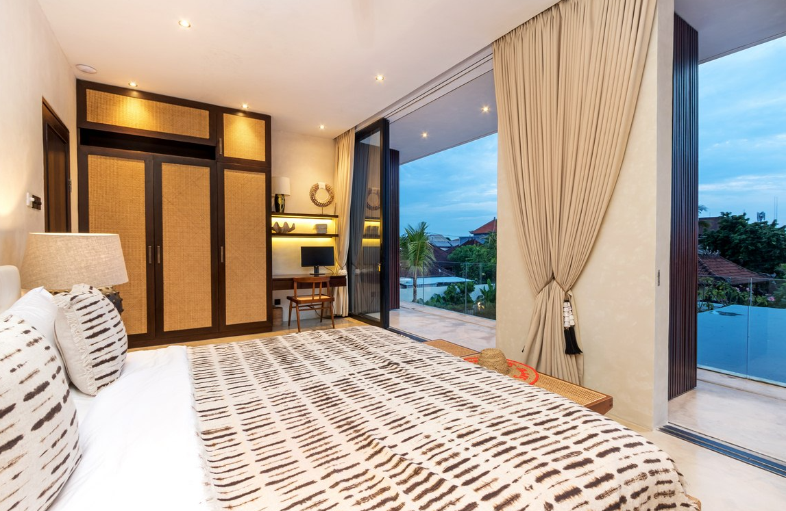 Bali Indonesia Villa bedroom