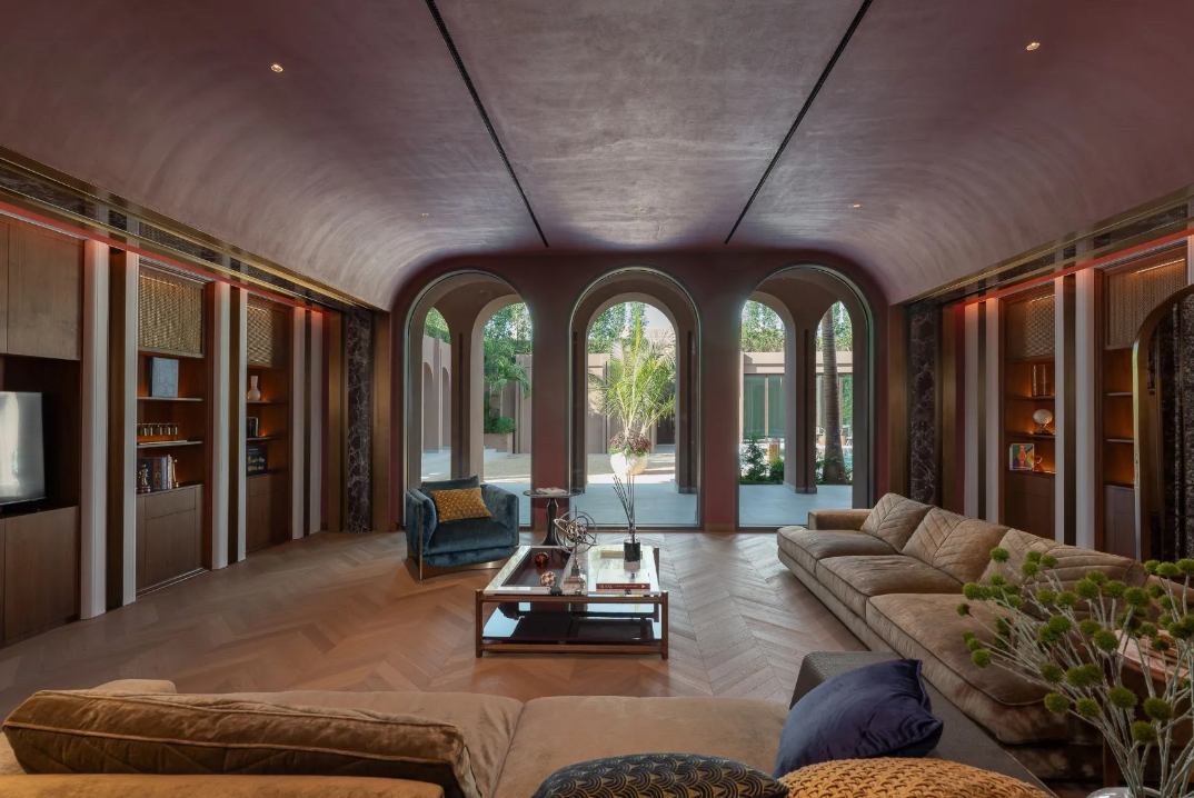 Dubai United Arab Emirates Villa living room