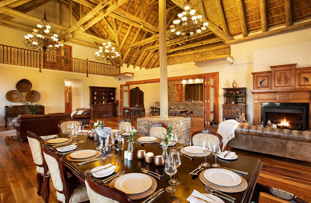Eastern Cape South Africa Mansion dining area