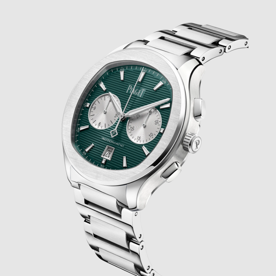 Piaget Polo side view crown