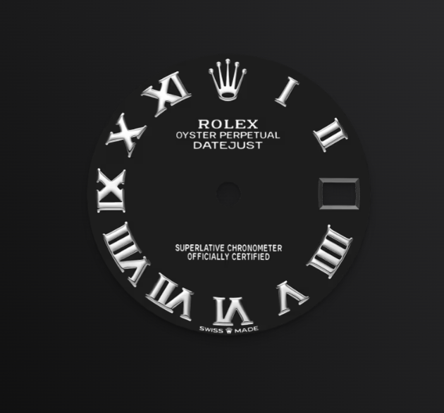 Rolex Datejust dial