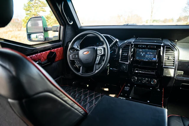Terradyne Gurkha cockpit