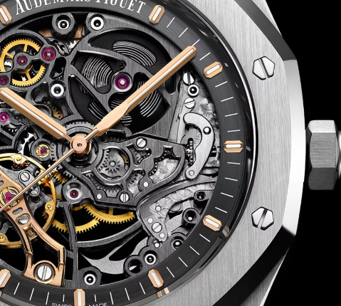 Audemars Piguet Royal Oak Openworked Stainless Steel dial