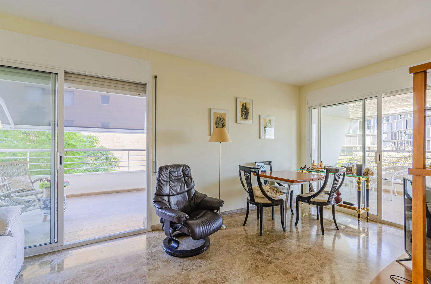 Barcelona Spain dining area
