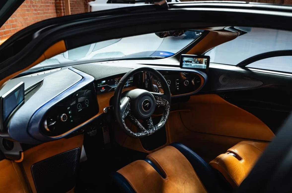 McLaren Speedtail cockpit