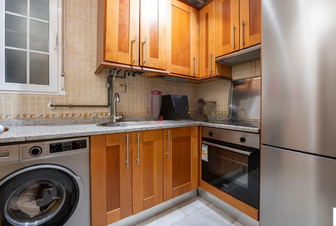 Madrid Spain Apartment kitchen