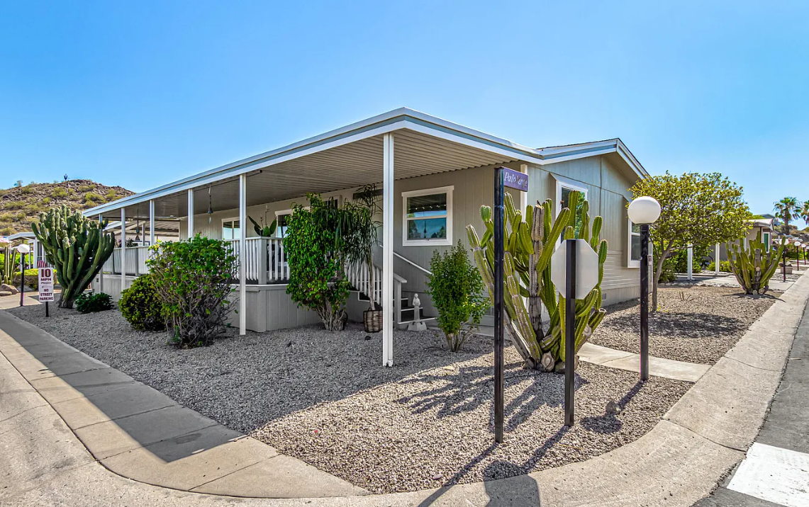 North Phoenix United States House backyard