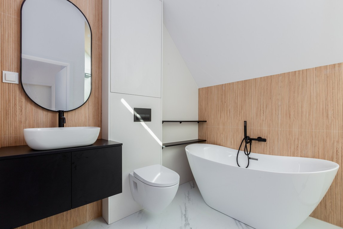 Kartuzy County Poland House bathroom