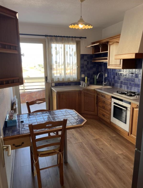 Perpignan France Apartment kitchen, dining room
