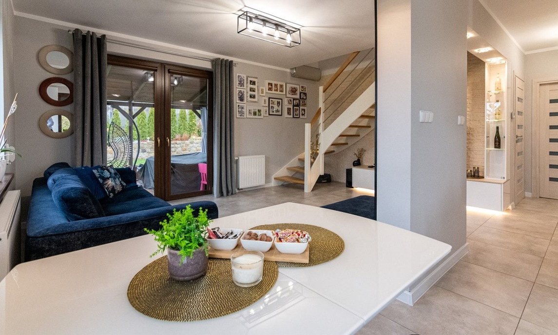 Szydłowo Poland House living room